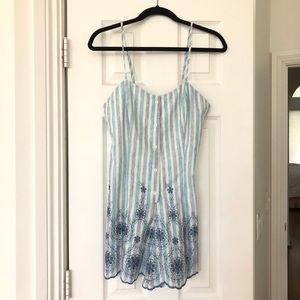 Dillard’s GB striped romper